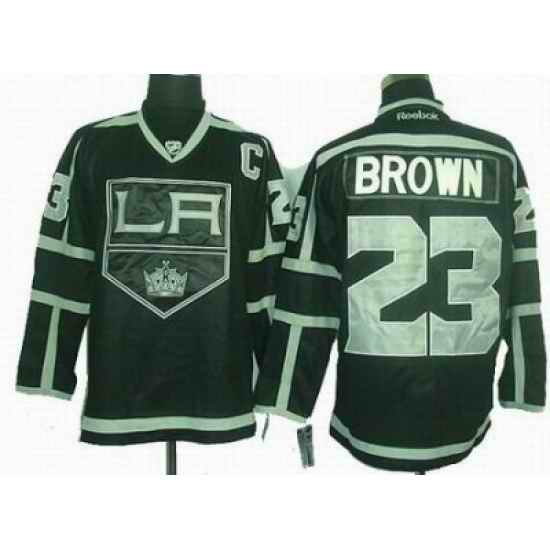 Los Angeles Kings #23 Dustin Brown black ice Jerseys